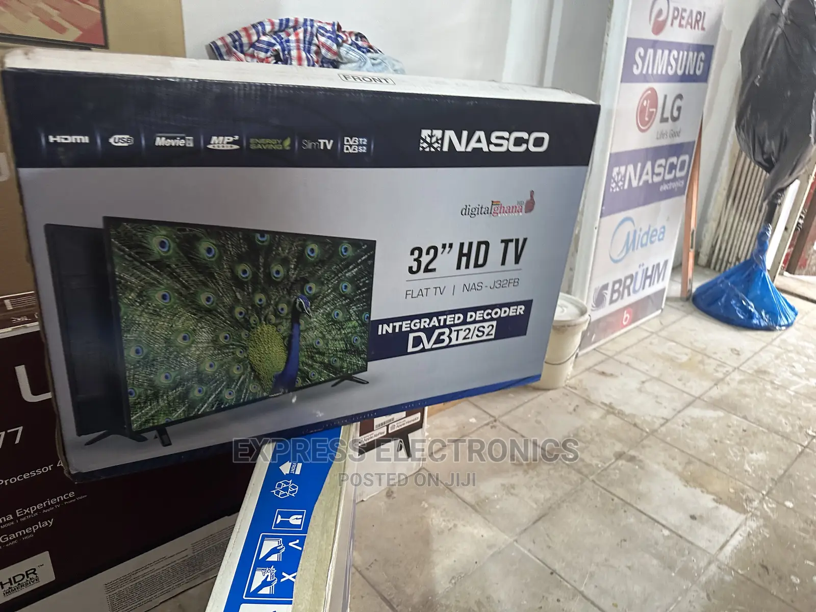 Nas-B32fb Wide Enhanced Color Nasco Digital Satellite Tv