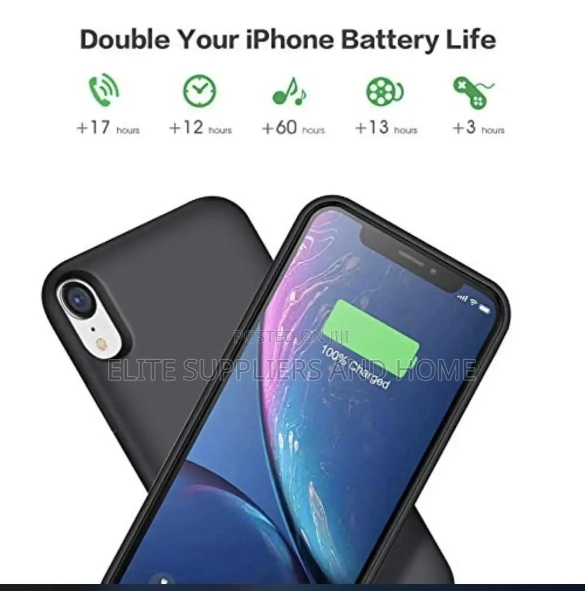 iPhone X,Xr,Xs Power Case