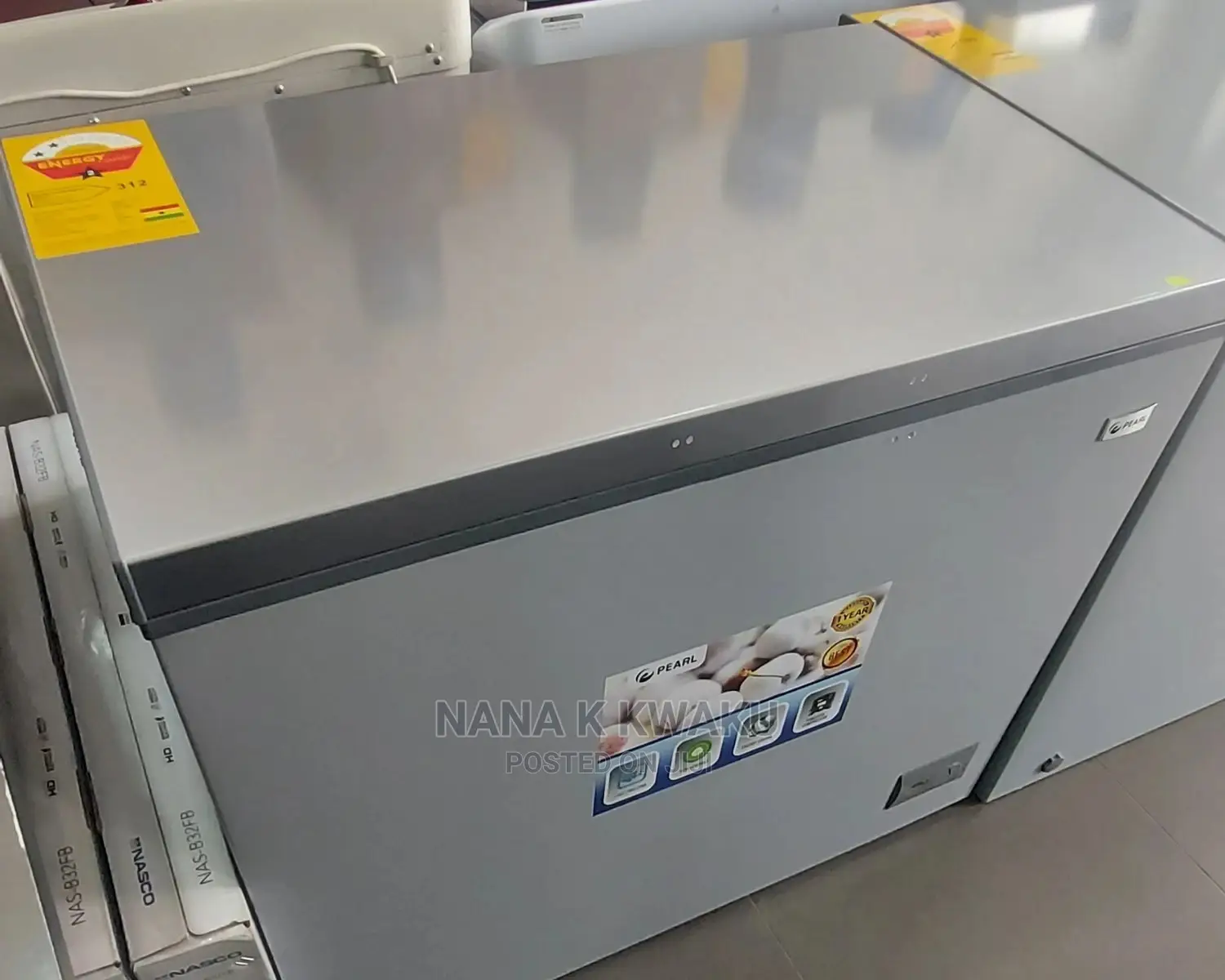 New Quality Pearl 250litres Chest Freezer