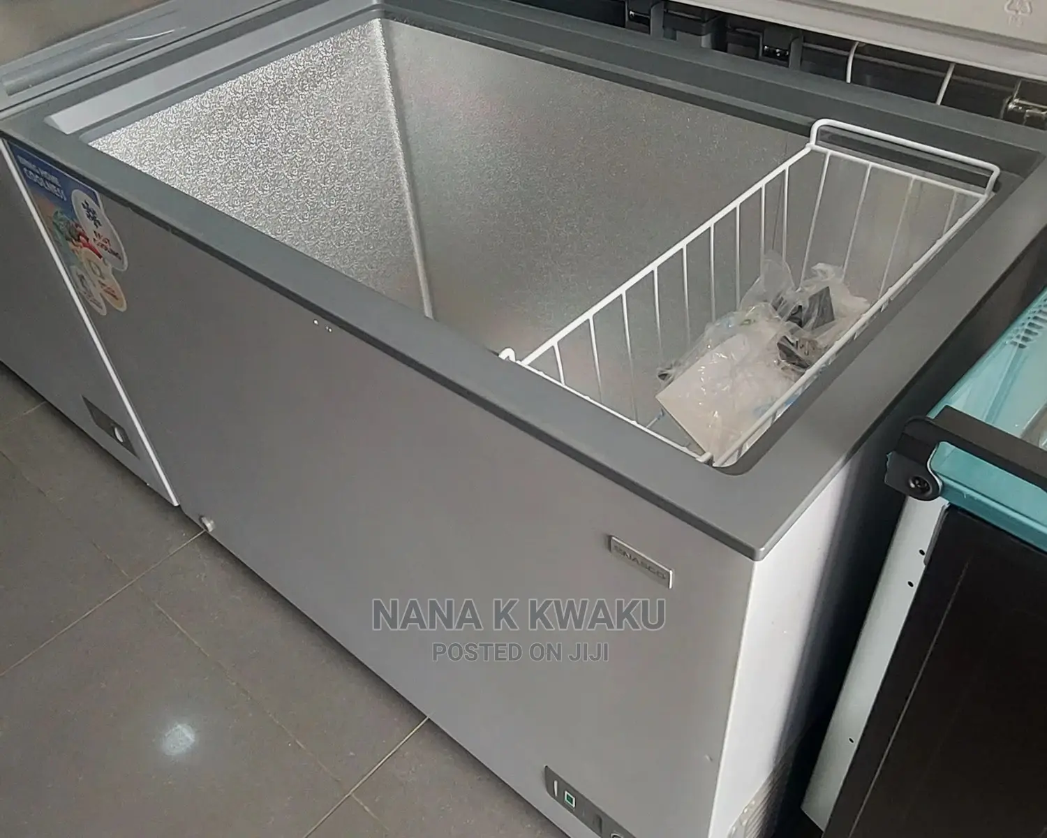 Best_nasco Nas360 316litres Chest Freezer Silver