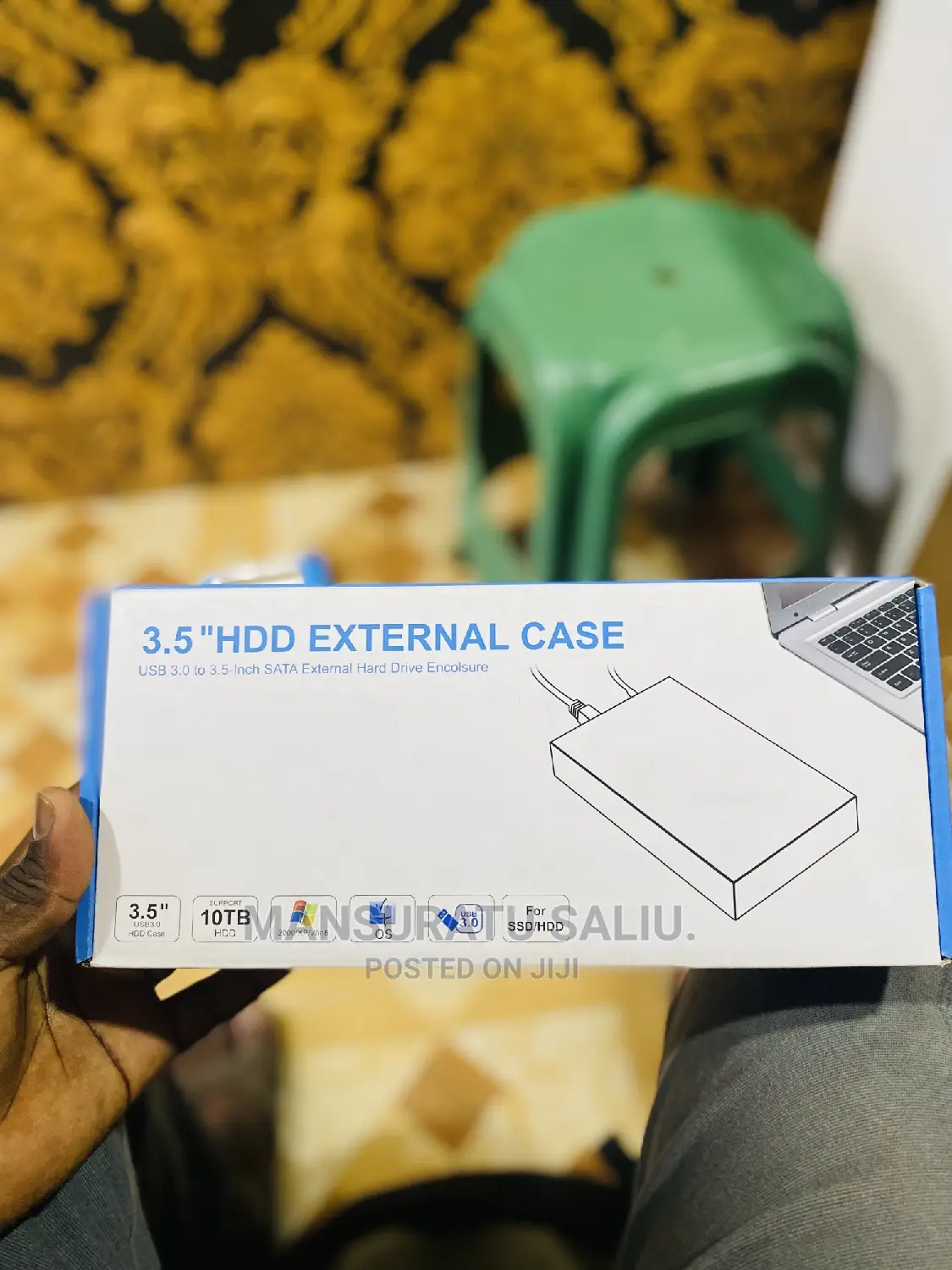 External Desktop Hard Drive Case 3.5