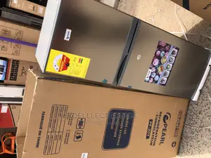 Pearl PF-20T Double Door Refrigerator(Elegant Grey Color)