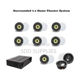 In Ceiling Home Theater Surround 7.1 Sound System
