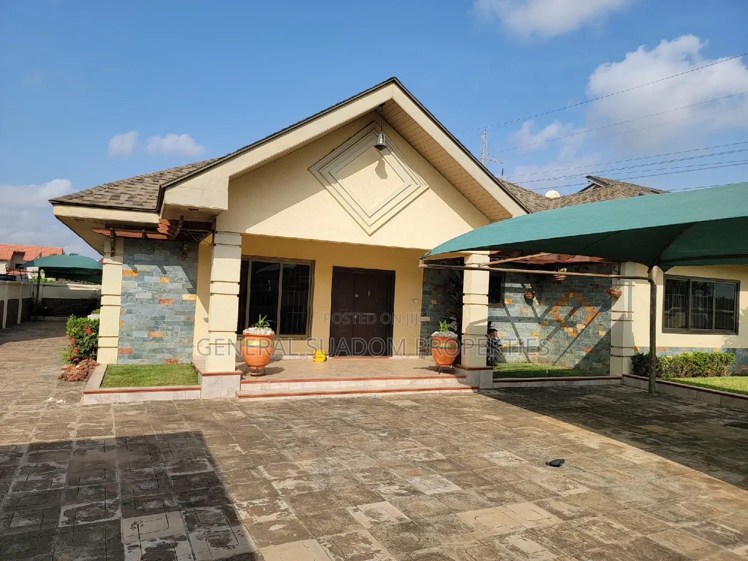 Furnished 3bdrm House in Suadom Properties, Police Station for Rent