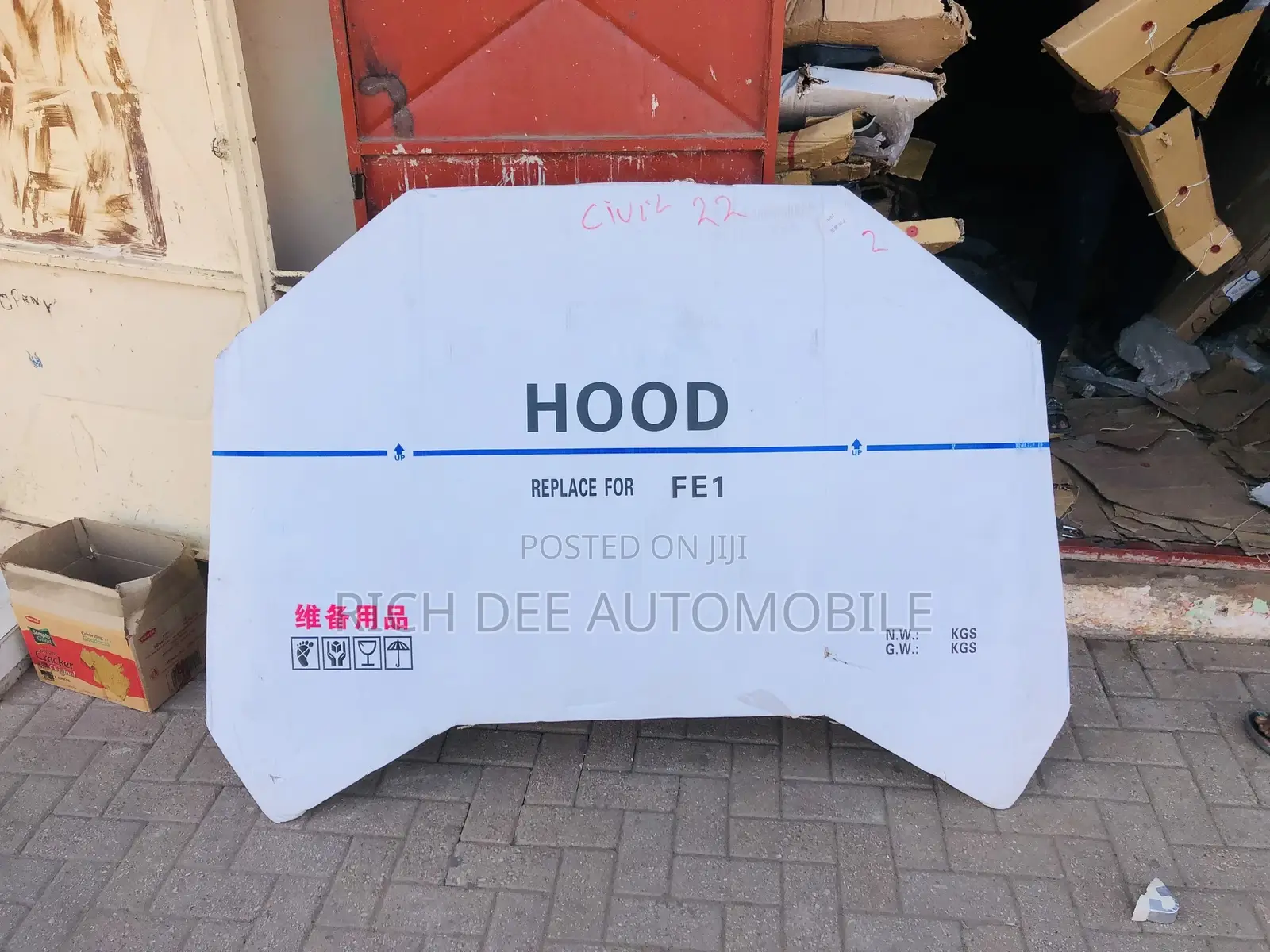 Honda Civic 2022 Bonnet