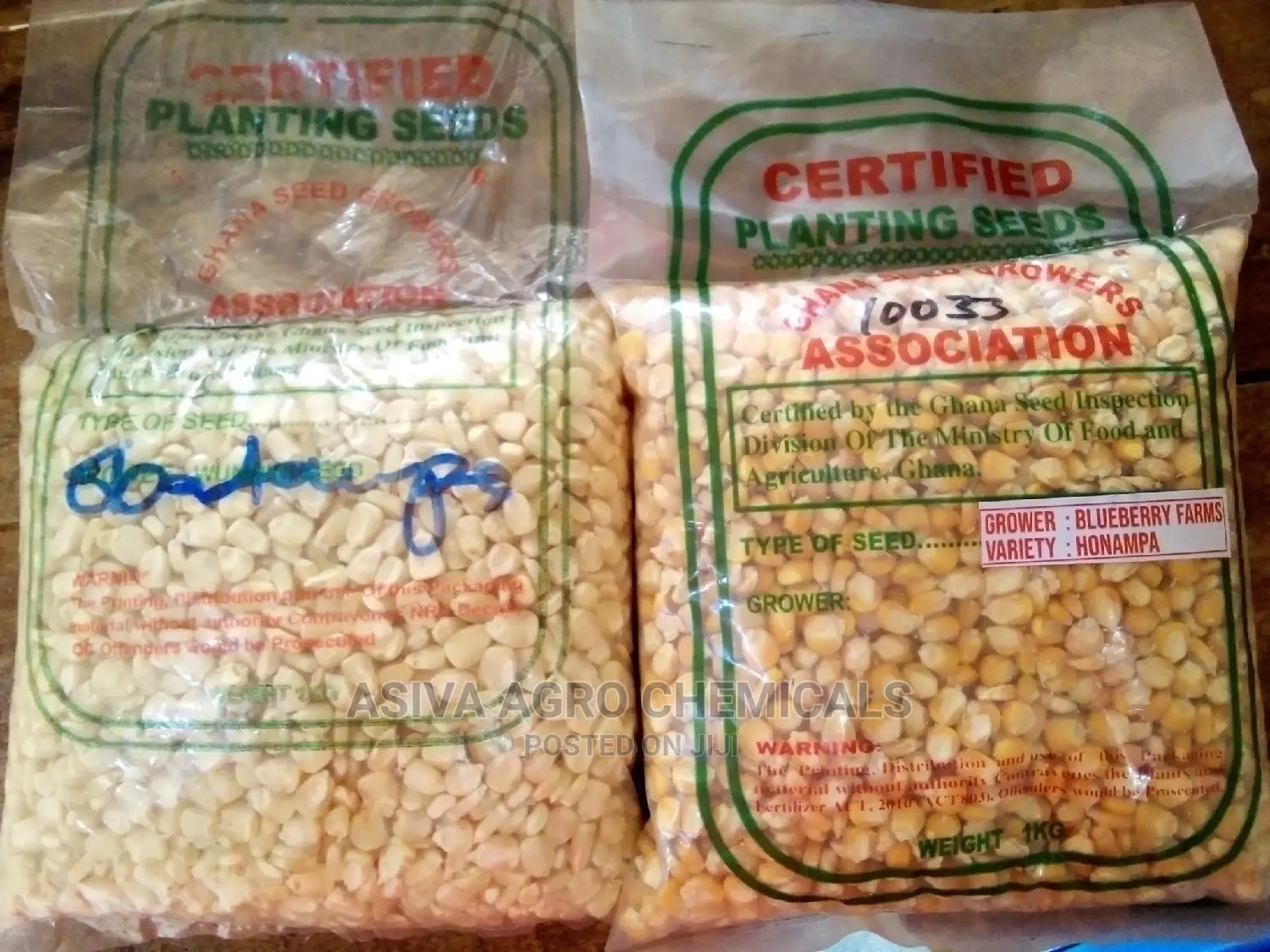 Certified Planting Maize Seeds (Obatanpa, Honampa)