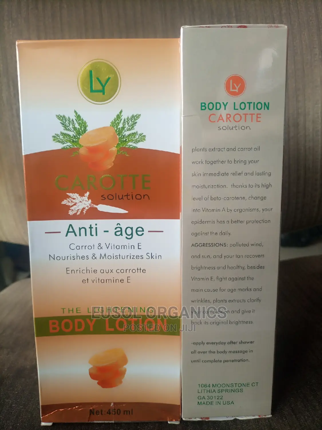 L. Y. Carrot Lotion