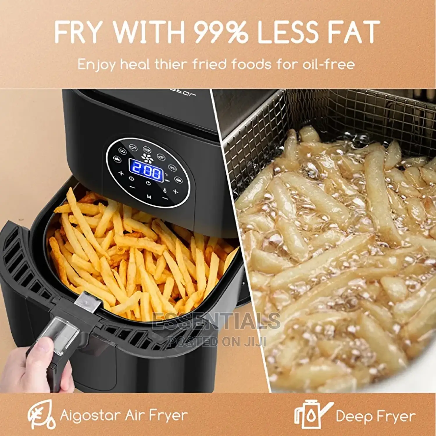 Aigostar 4.2L Digital Air Fryer