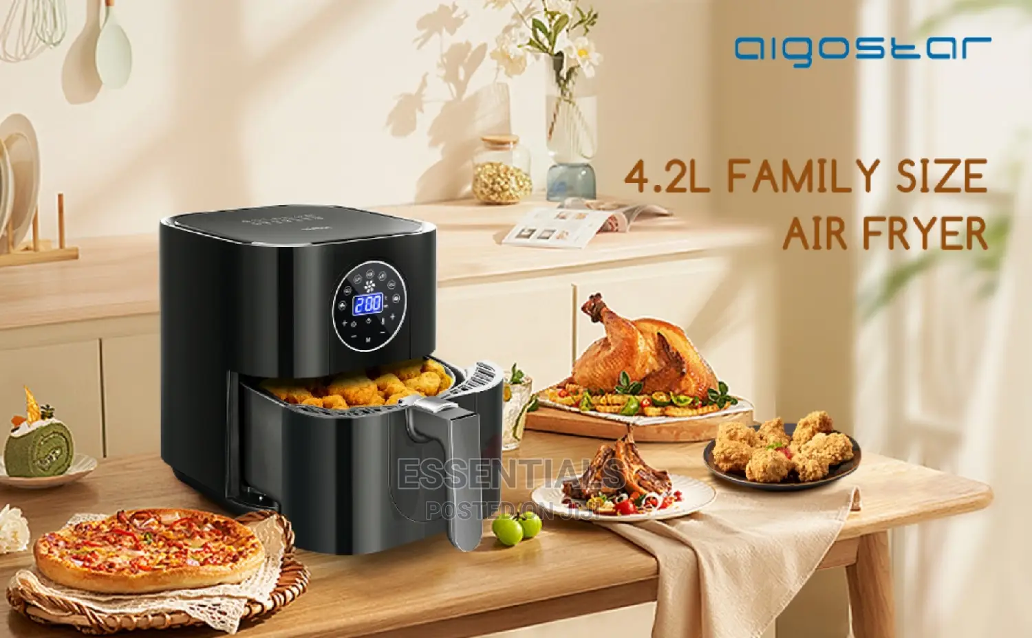 Aigostar 4.2L Digital Air Fryer
