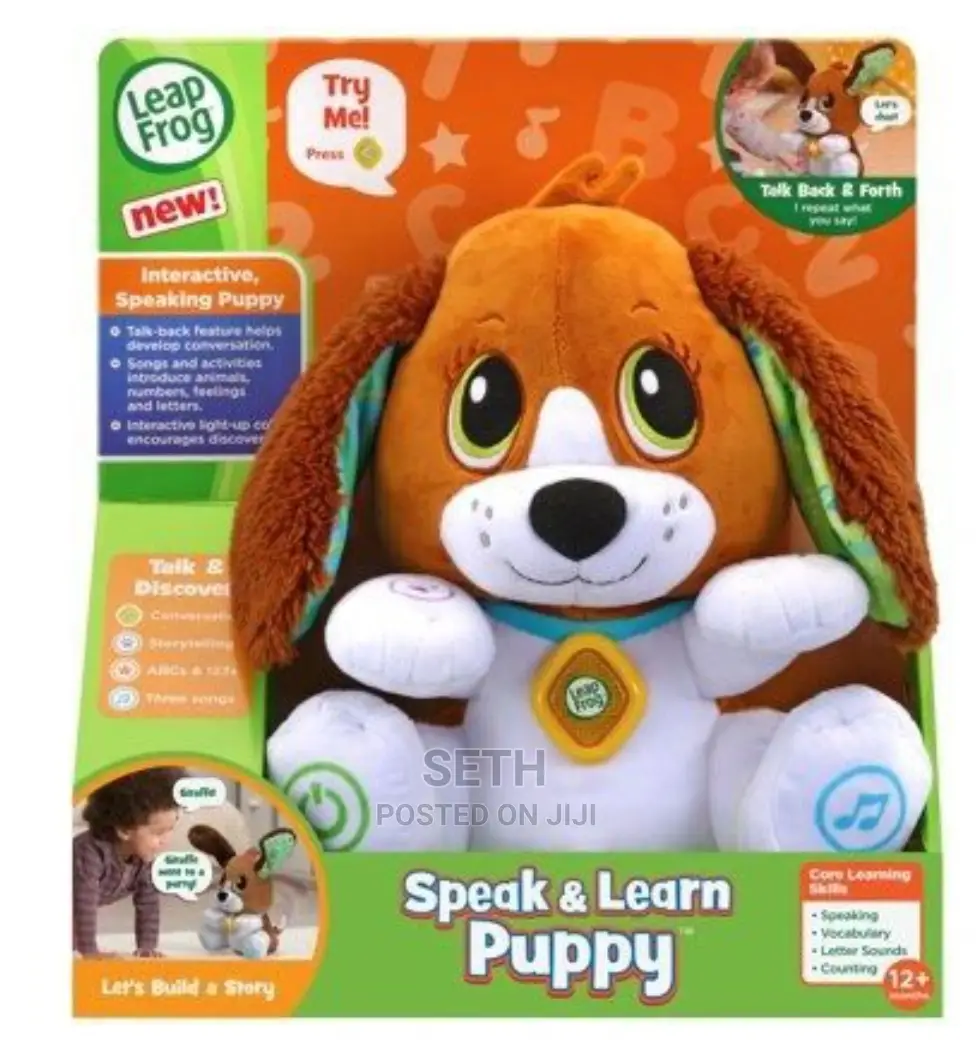 Leapfrog Speak and Learn Puppy With Talk-Back Feature
