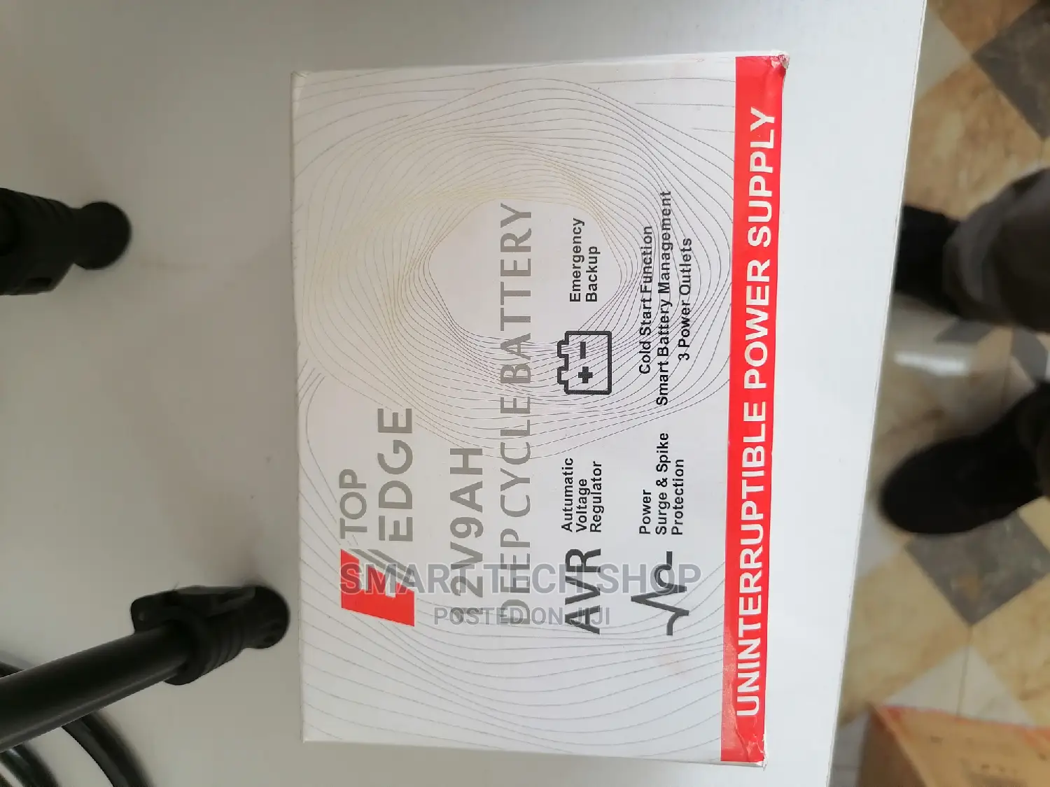 Top Edge 12V 9ah Sealed Lead Acid Battery.