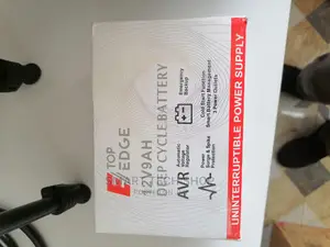 Top Edge 12V 9ah Sealed Lead Acid Battery.