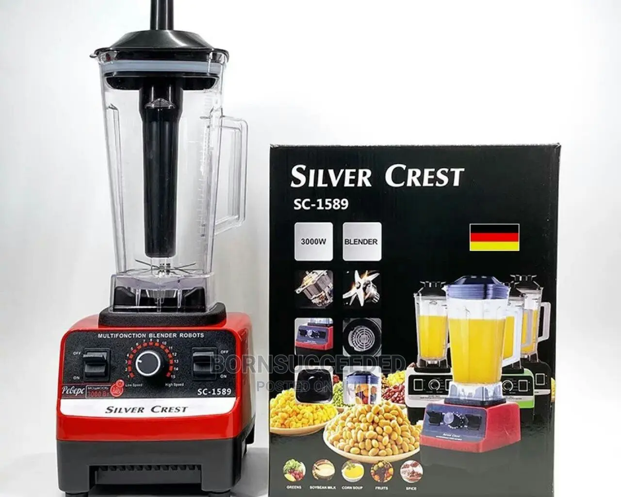 2litre Silver Crest Cormecial Blender