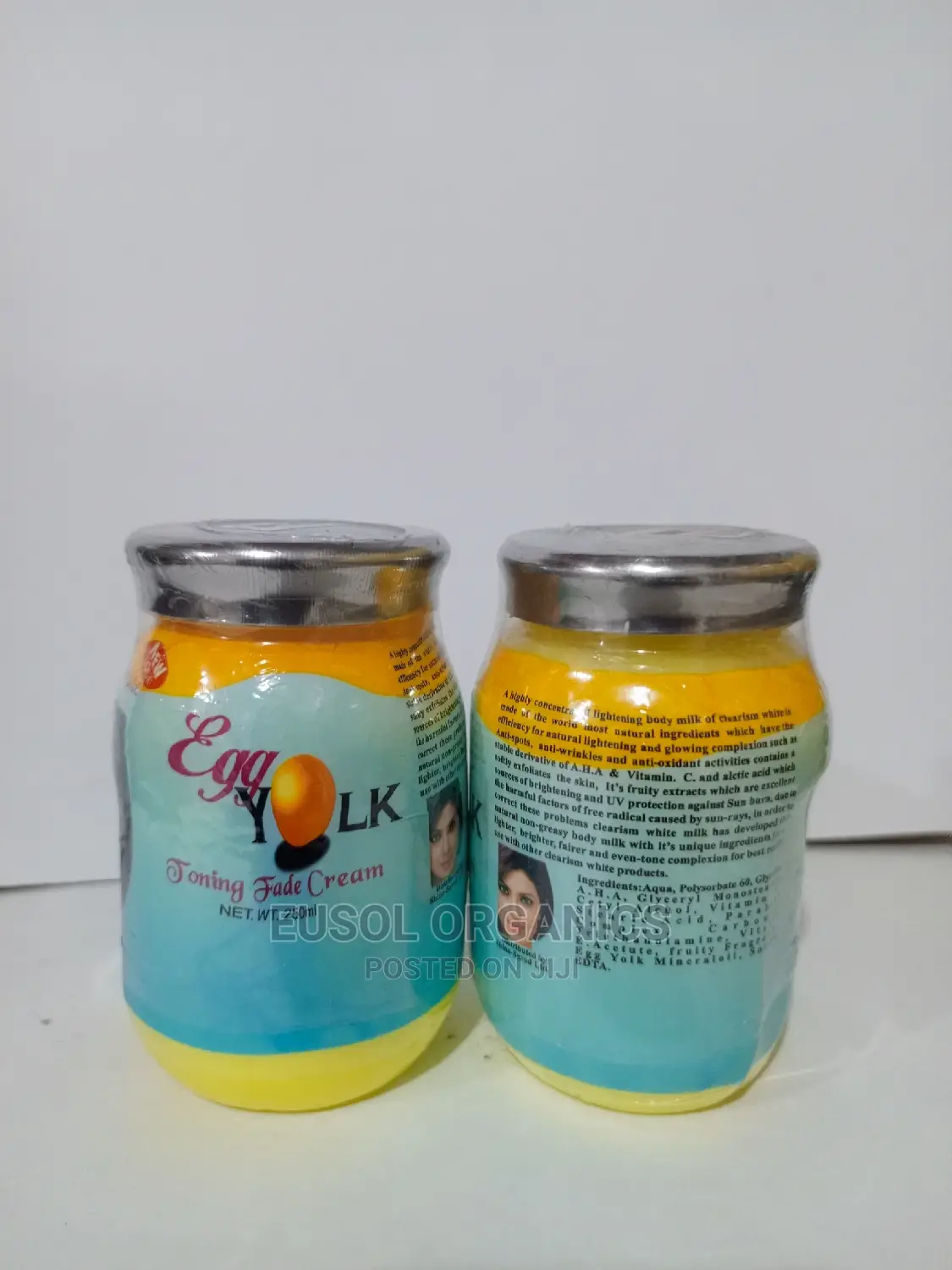 Egg Yolk Toning Fade Cream