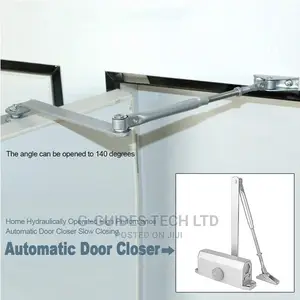 GETUME 85kg Door Closer - Sliver