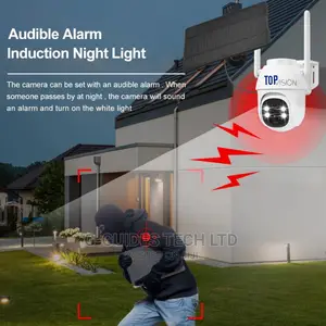 Top Vision 4g Solar PTZ Camera 3mp