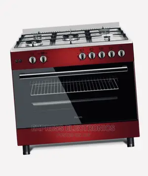 Auto Ignition Rotisserie Classic 5b Red All Gas Stove Oven