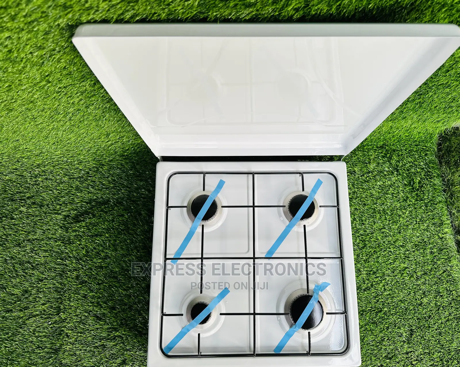 White 4burner White Volcano Table Top High Quality
