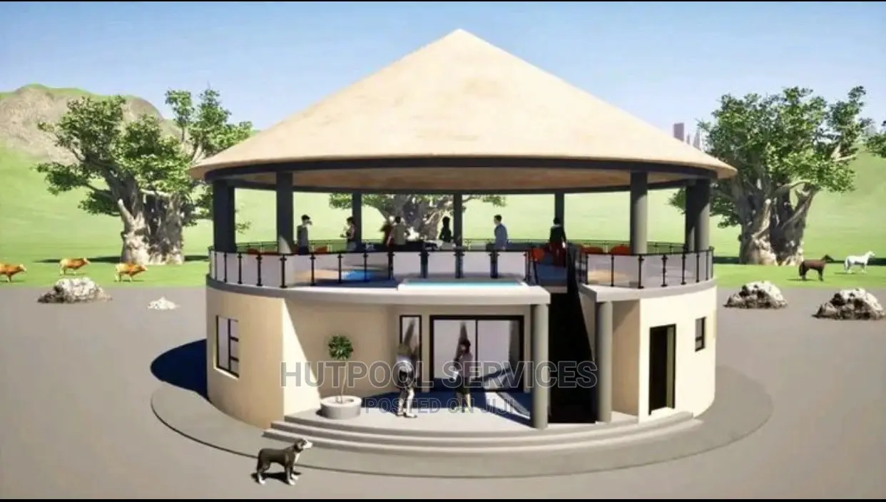 3D Resort African Hut
