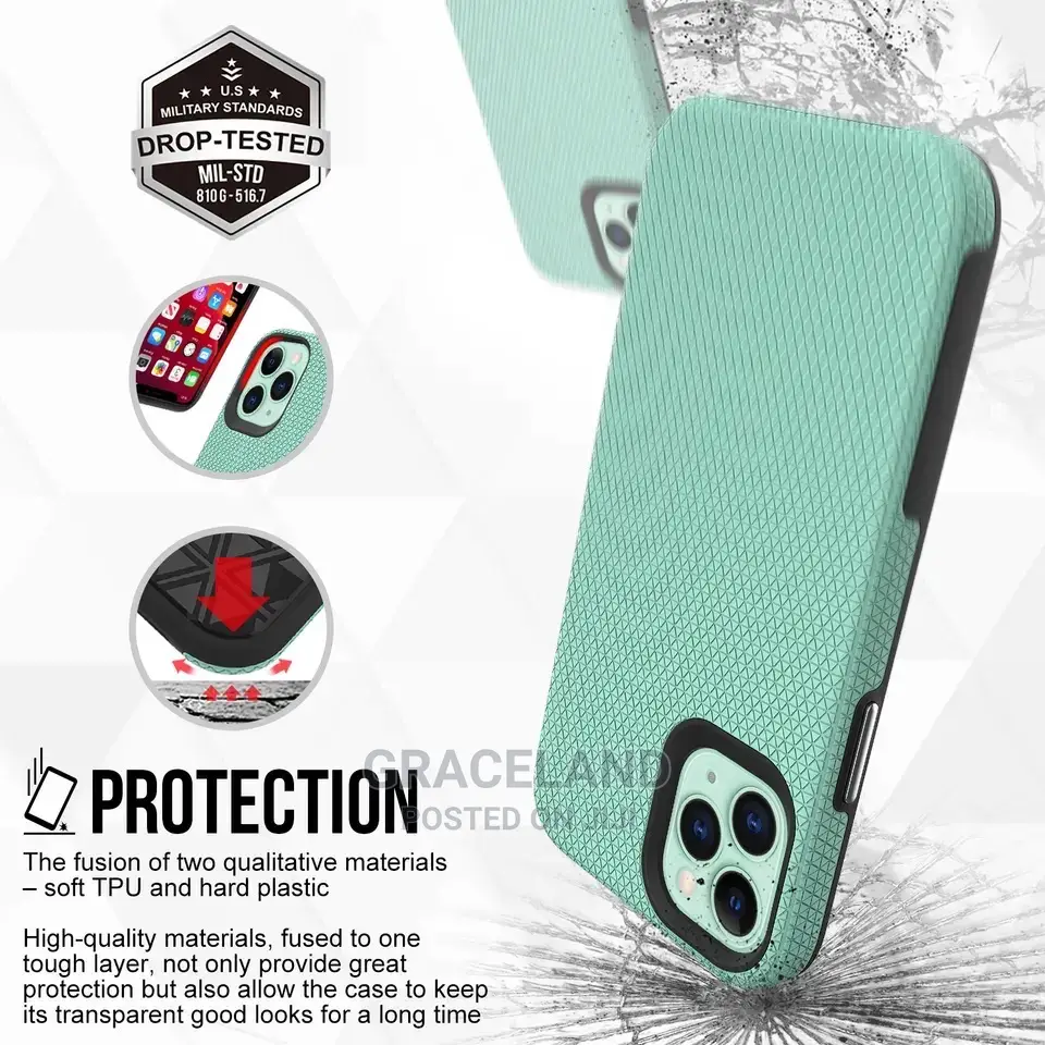 Original Shockproof Armor Phone Case for iPhone 11-16 Plus