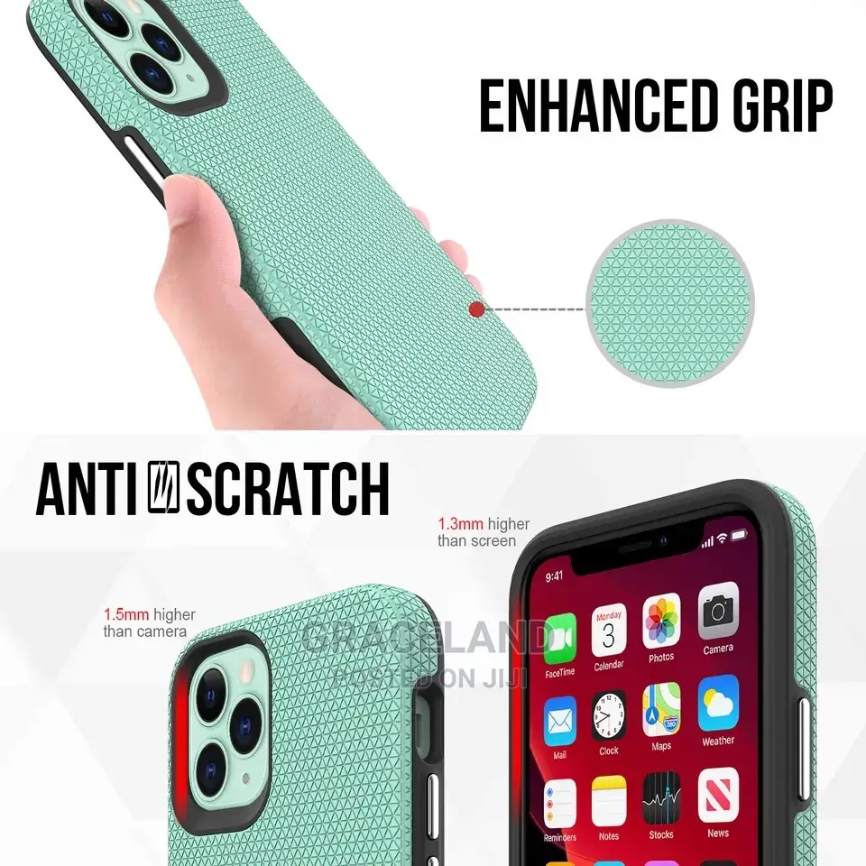 Original Shockproof Armor Phone Case for iPhone 11-16 Plus
