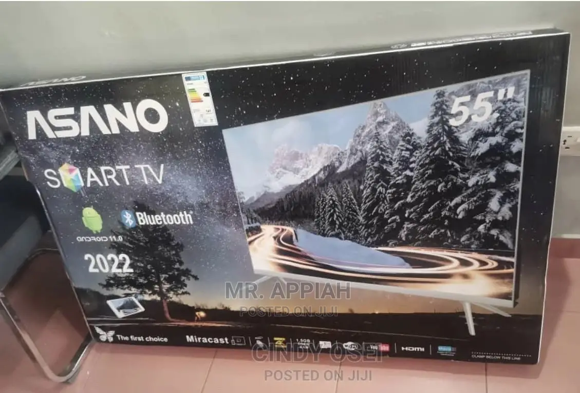 New Asano 55smart + Bluetooth Tv