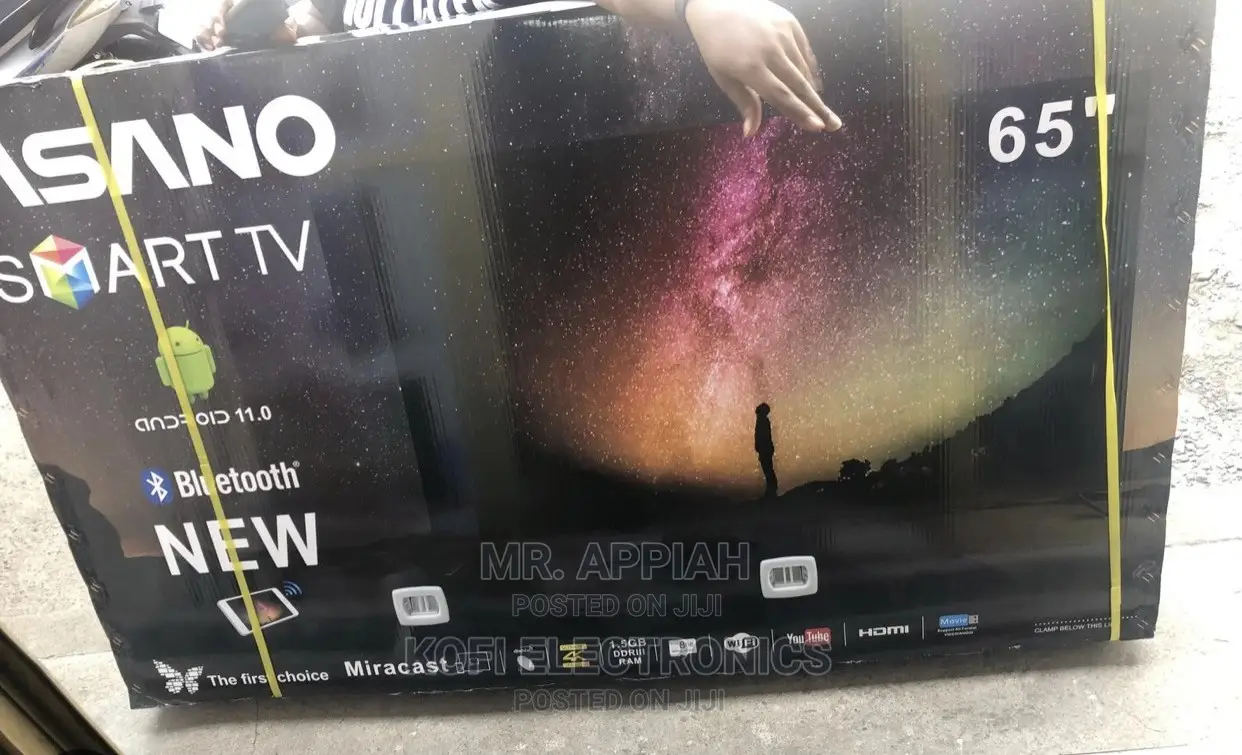 New Asano 65smart + Bluetooth Tv