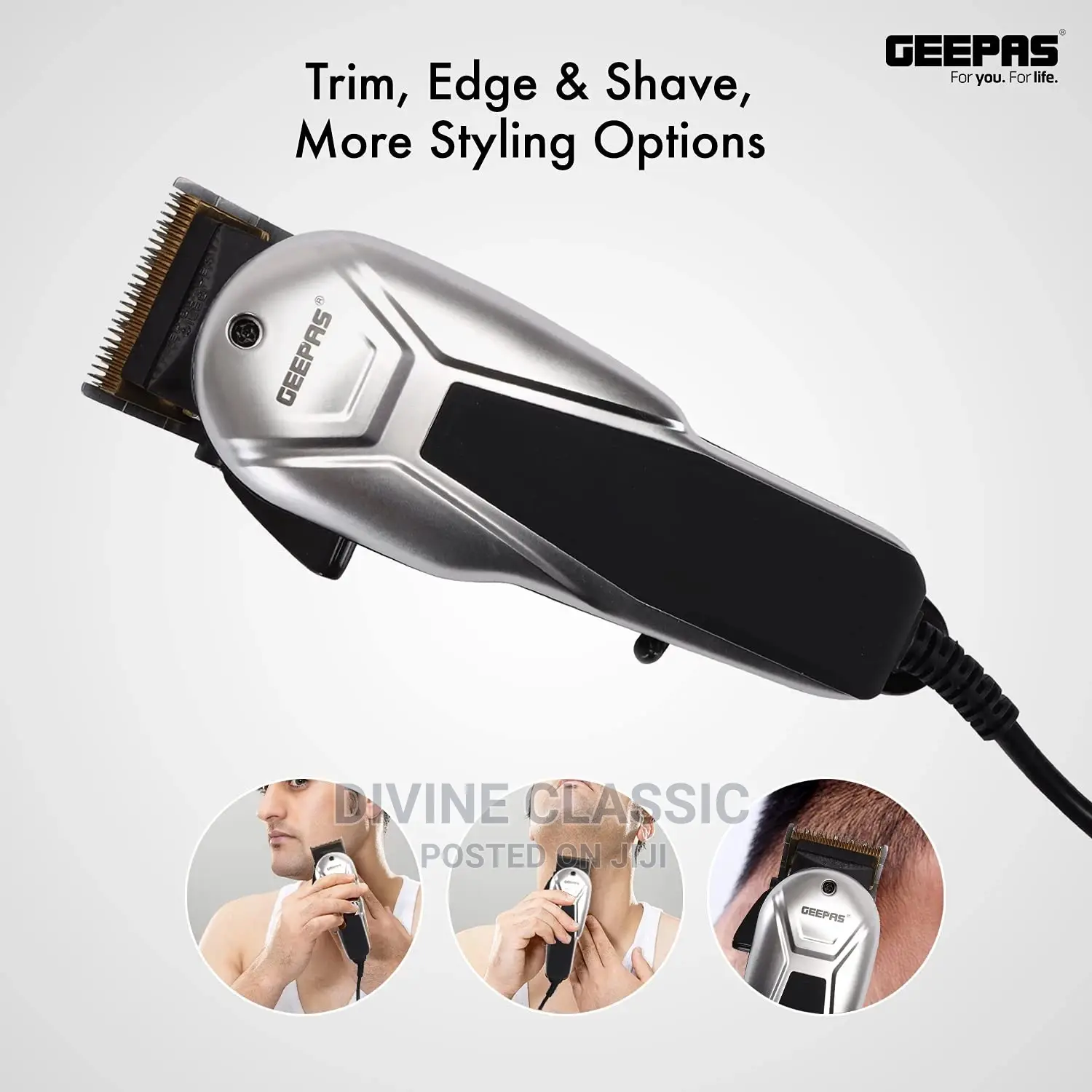 Geepas Professional Electric Hair Clipper