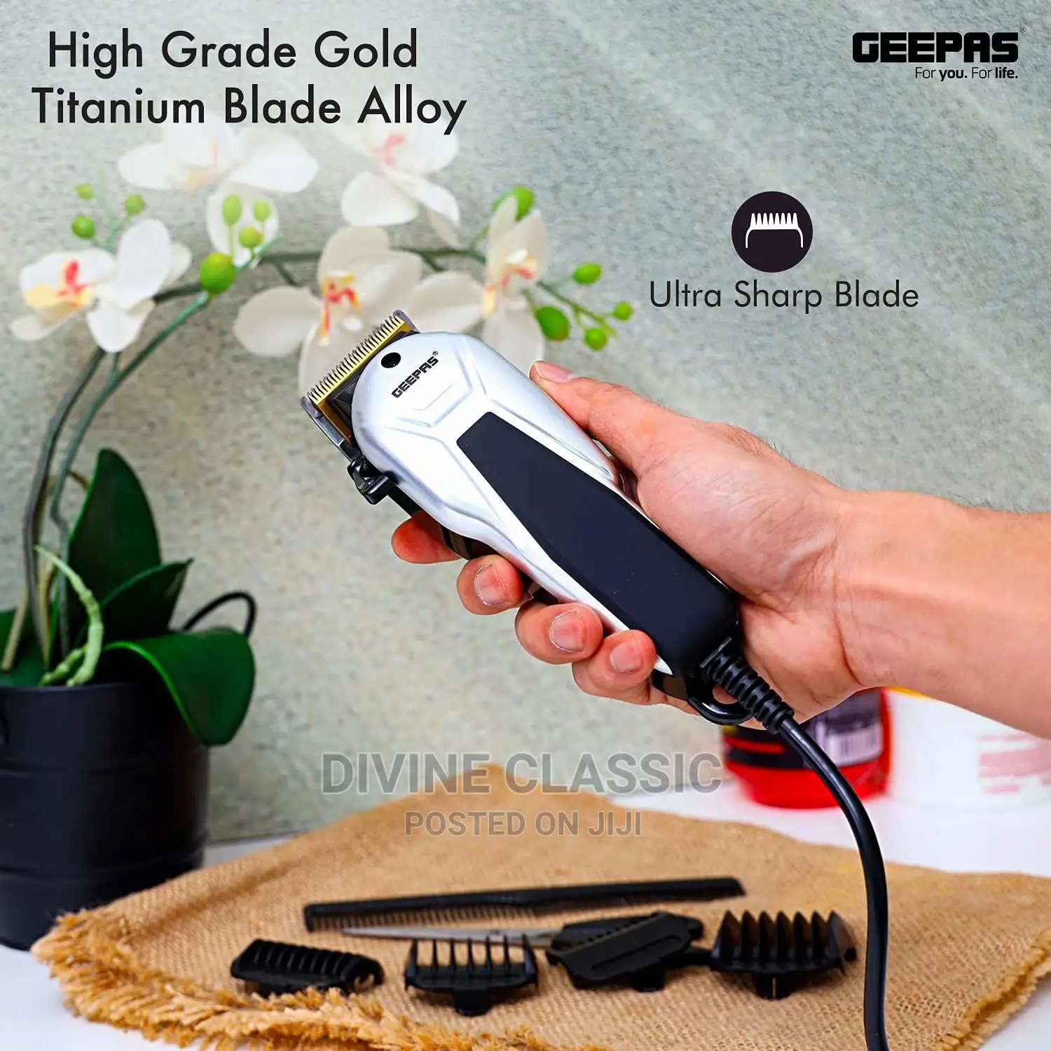 Geepas Professional Electric Hair Clipper