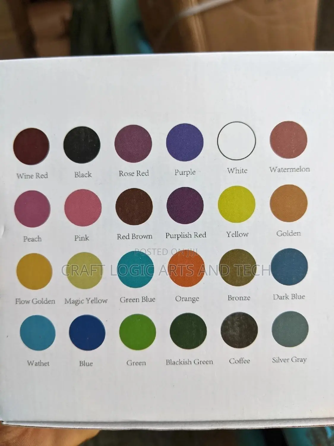 Pigment Dye Epoxy Resin Dye Colorant Mica Gh₵15 Per Bottle