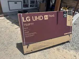 75UP7750 LG Smart UHD Clear Glossy Display + Home Theater