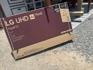 Classic Sleek Design UHD Smart Display LG 75”Up77+Theater