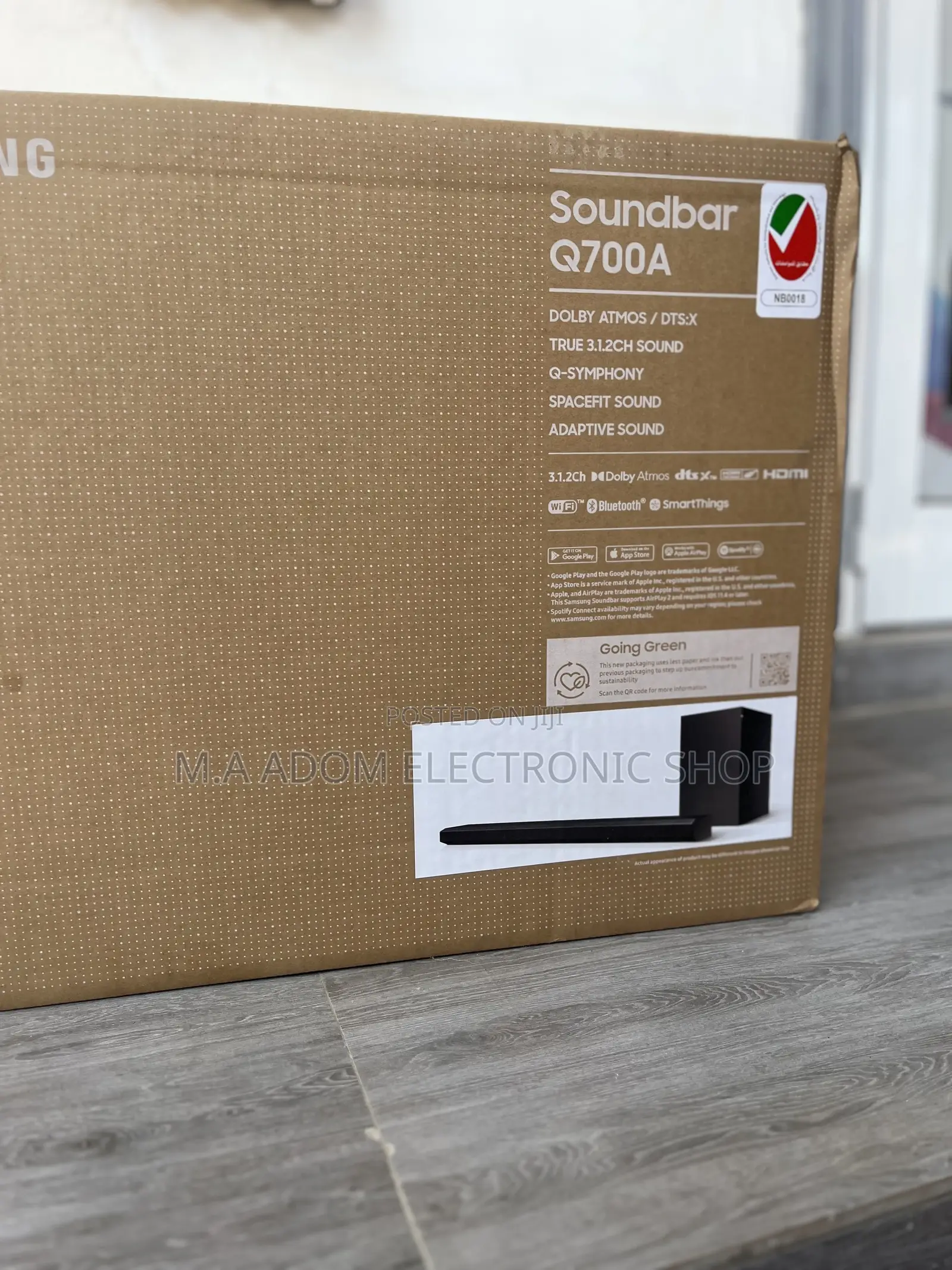 Samsung 3.1.2ch 430 Watts Q-Symphony Wireless Sound Bar