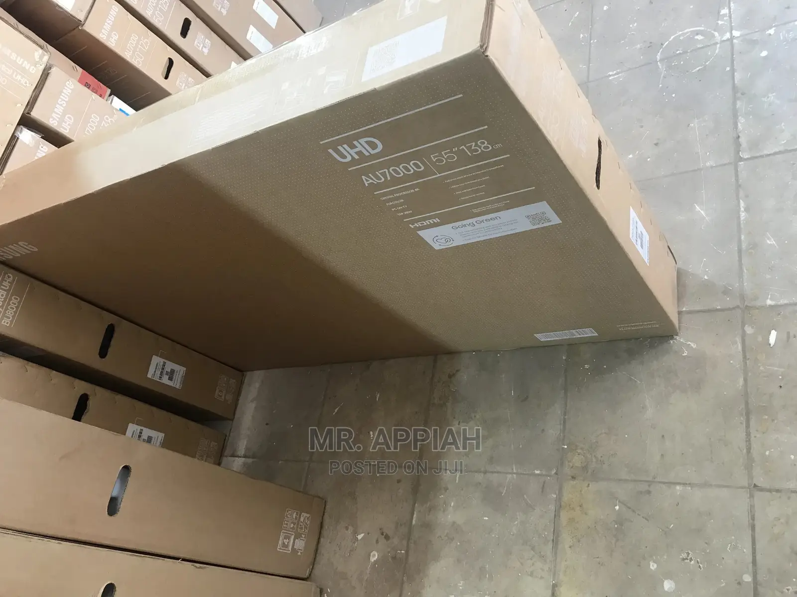 New 55AU7100 Tv