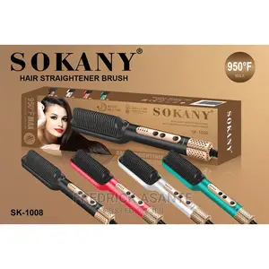 Sokany Straightener Brush