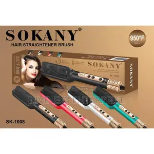 Sokany Straightener Brush