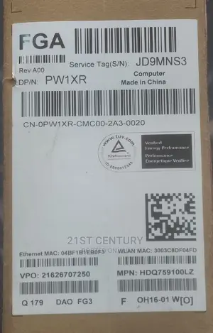 New Laptop Dell Alienware M17 R5 32GB AMD Ryzen SSD 1T