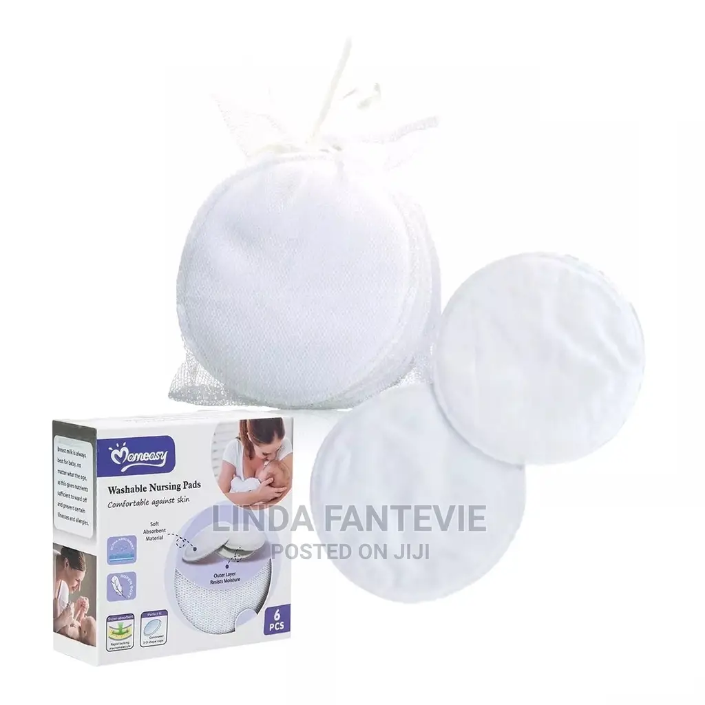 6 Pieces Washable Breast Pad