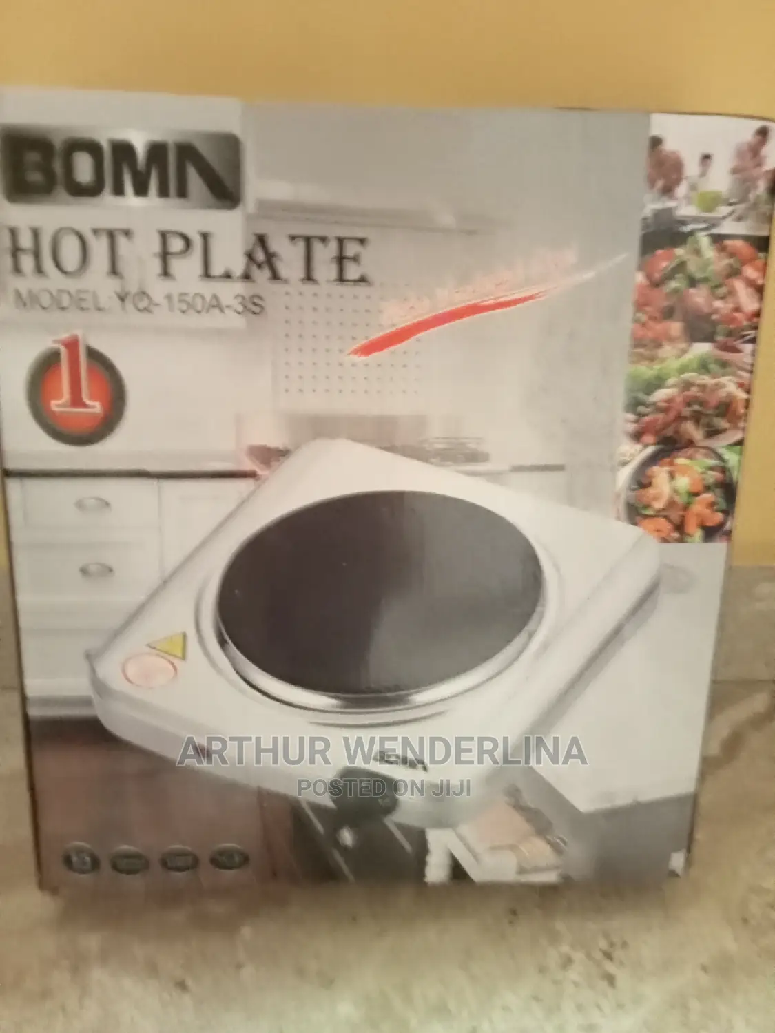 Bomn Electric Stove. (Single)