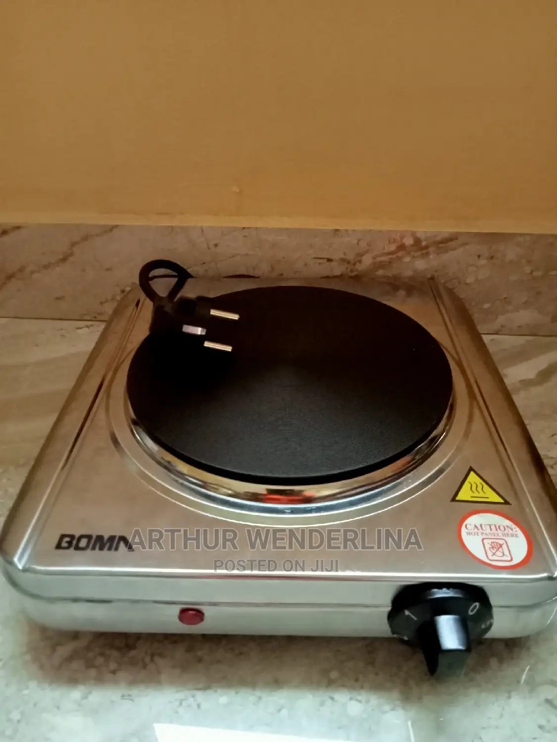 Bomn Electric Stove. (Single)