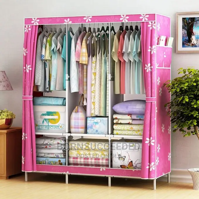 3 in 1 Wooden Wardrobe