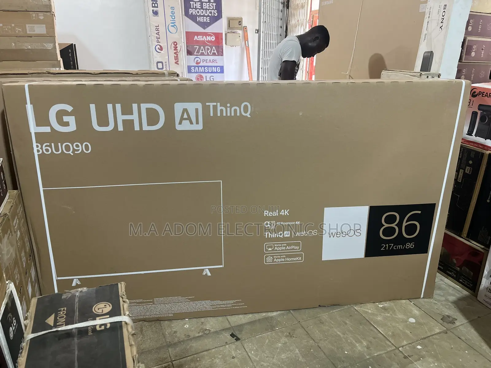 Lg UHD 2023 Model Smart Webos Ai Thinq Tv
