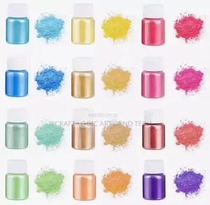 Mica Powder Epoxy Resin Dye Powder Pigment Gh₵15 Per Bottle
