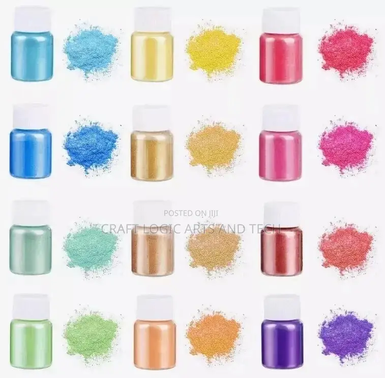 Mica Powder Epoxy Resin Dye Powder Pigment Gh₵15 Per Bottle