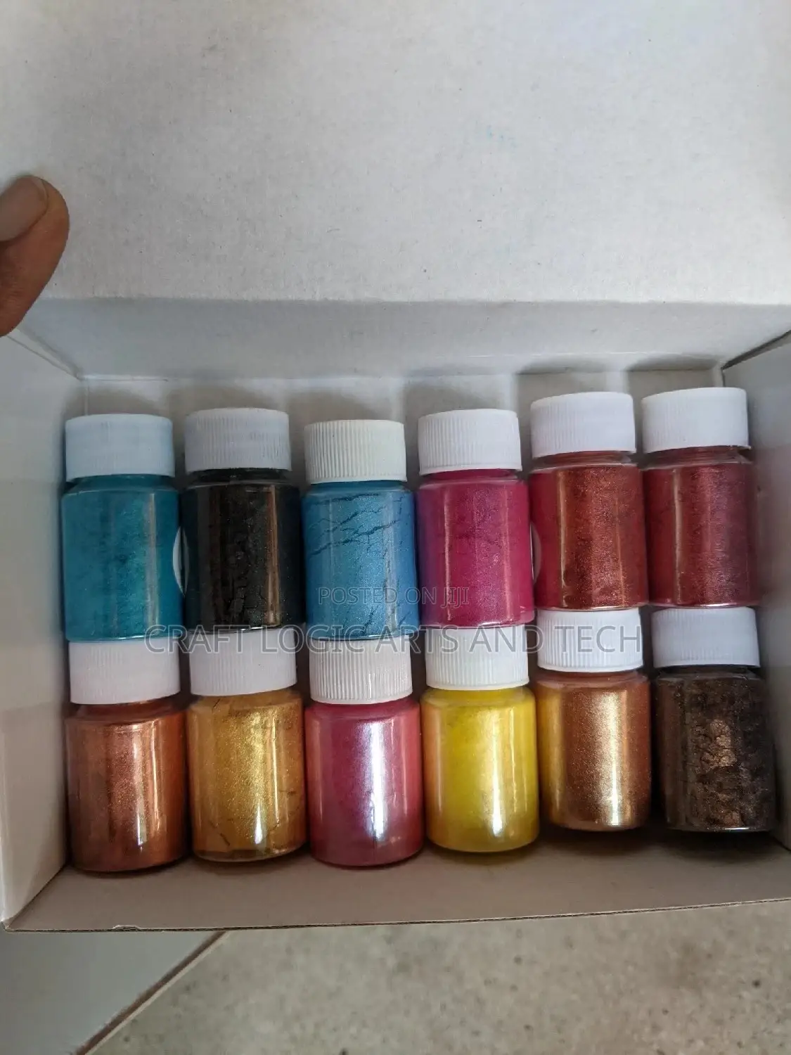 Mica Powder Epoxy Resin Dye Powder Pigment Gh₵15 Per Bottle