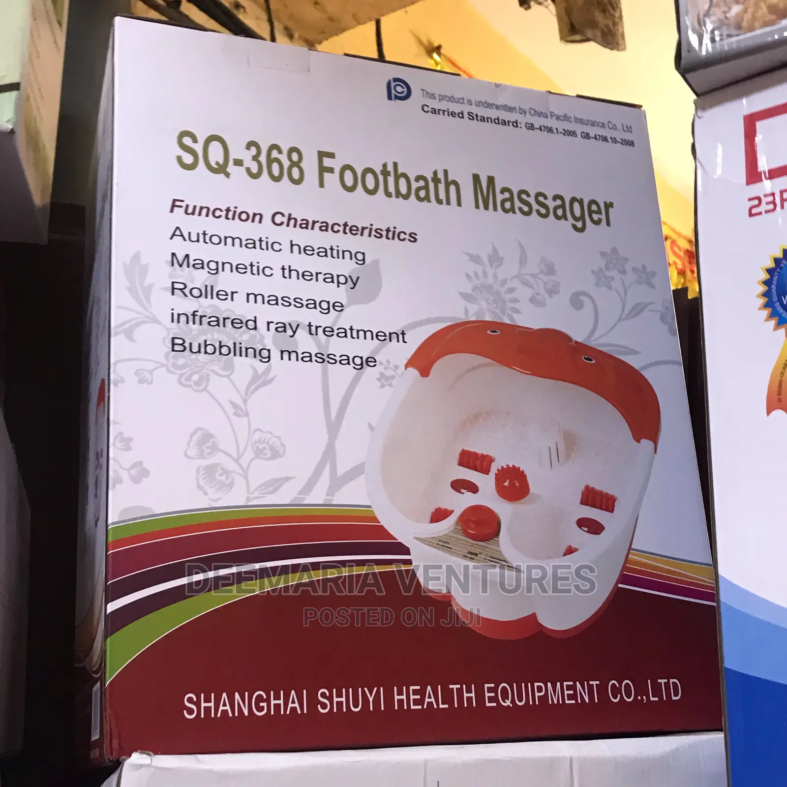 Sq-368 Footbath Massager