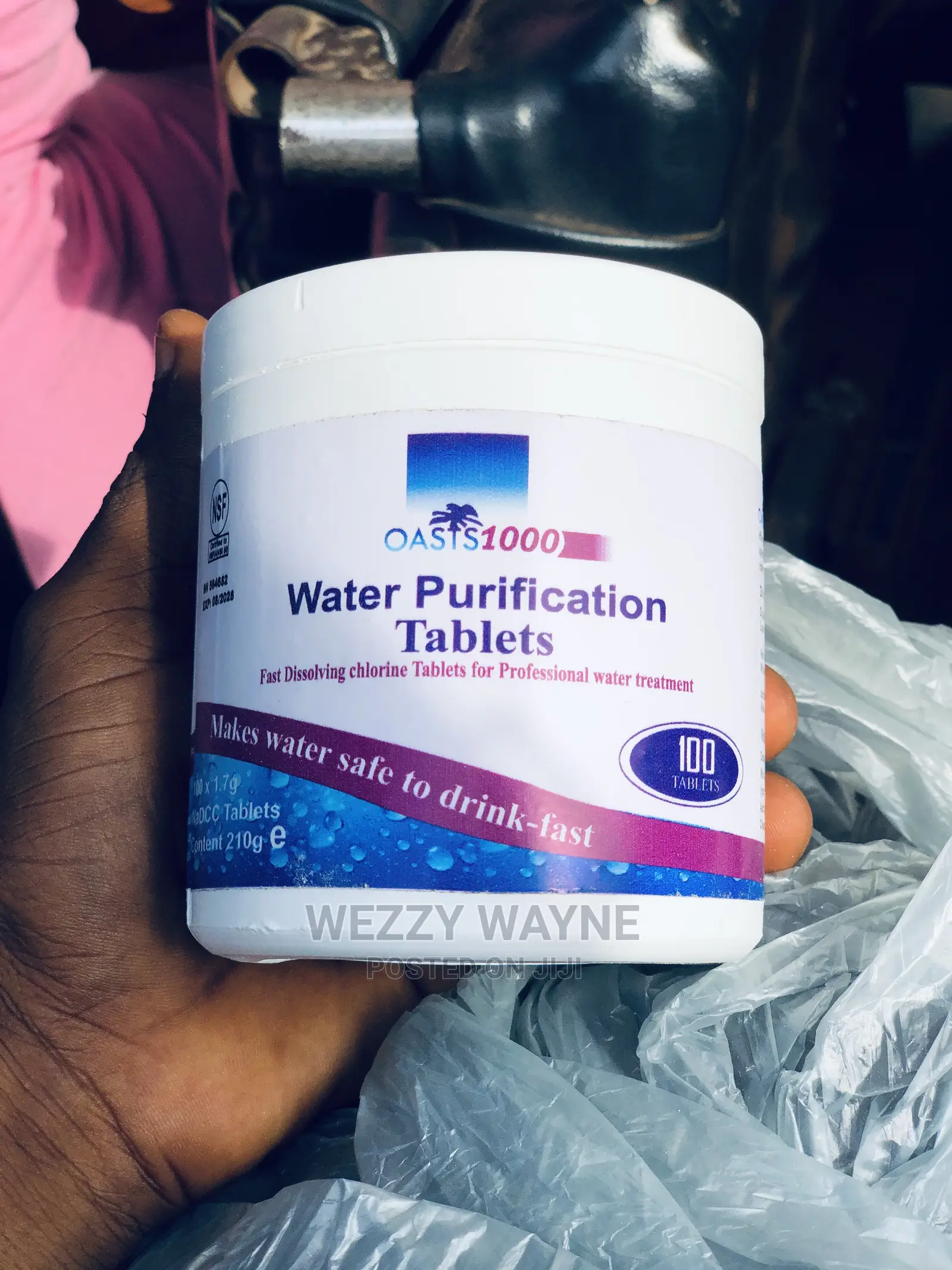Purification Tablet for Treatment