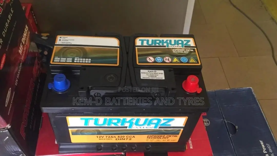 15plates Battery 72ah