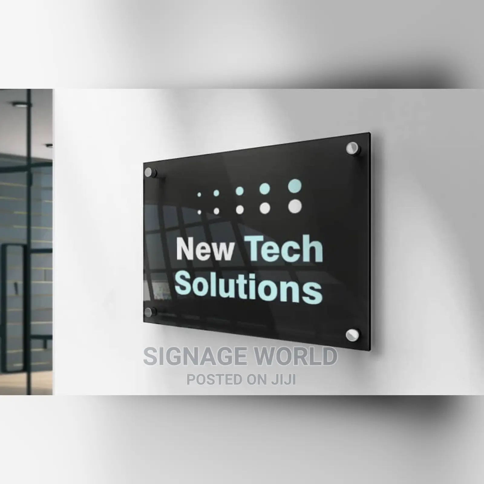 3D Sign, 2D Sign, Glass Sign