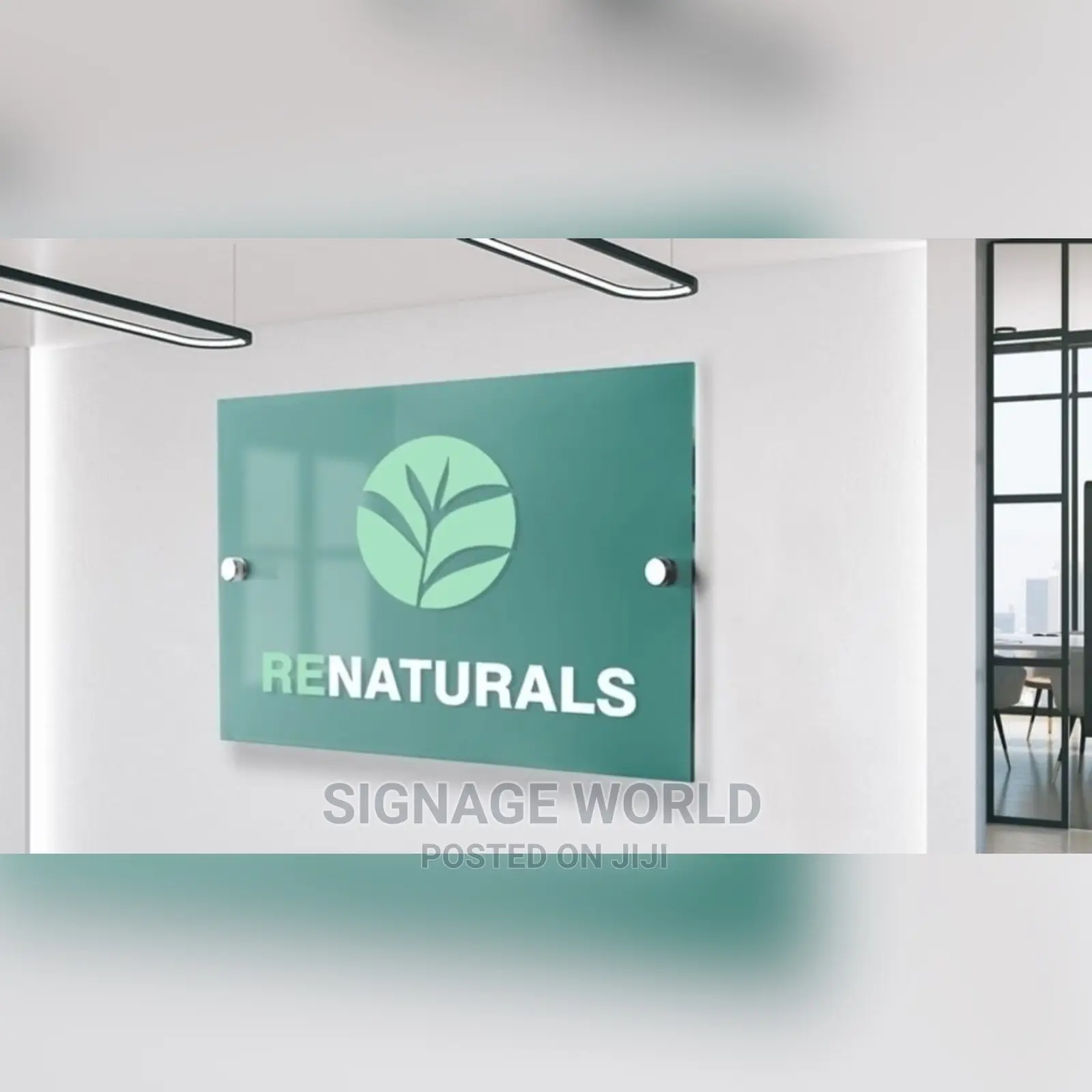 3D Sign, 2D Sign, Glass Sign